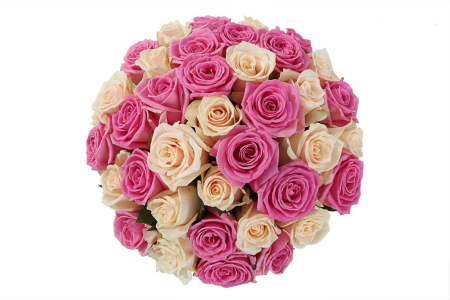 Букет Букет Восхищение в шляпной коробке