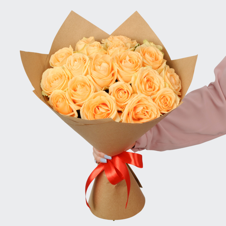 Букет из 19 роз Андромеда