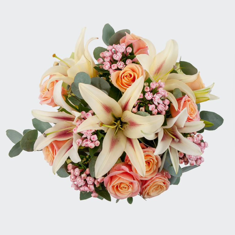 Букет в коробке Раннее утро