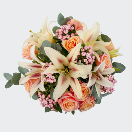 Букет в коробке Раннее утро