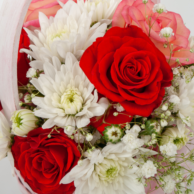 Букет в корзинке В стране фей