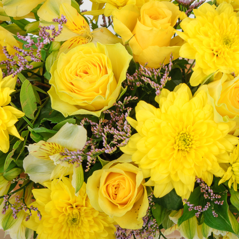 Букет в ящике Кладовая солнца