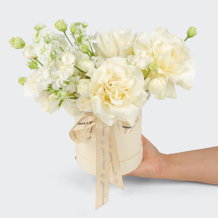 Букет в коробке Уютное утро