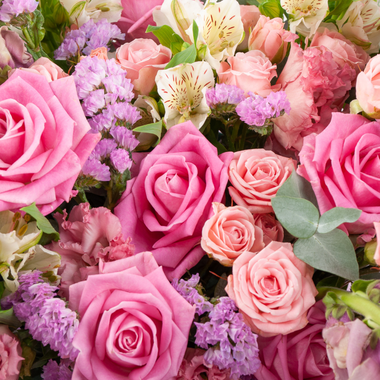 Букет в коробке Прекрасная эпоха