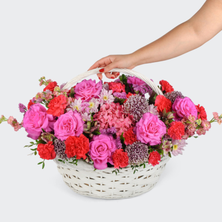 Букет в корзине Сады Версаля
