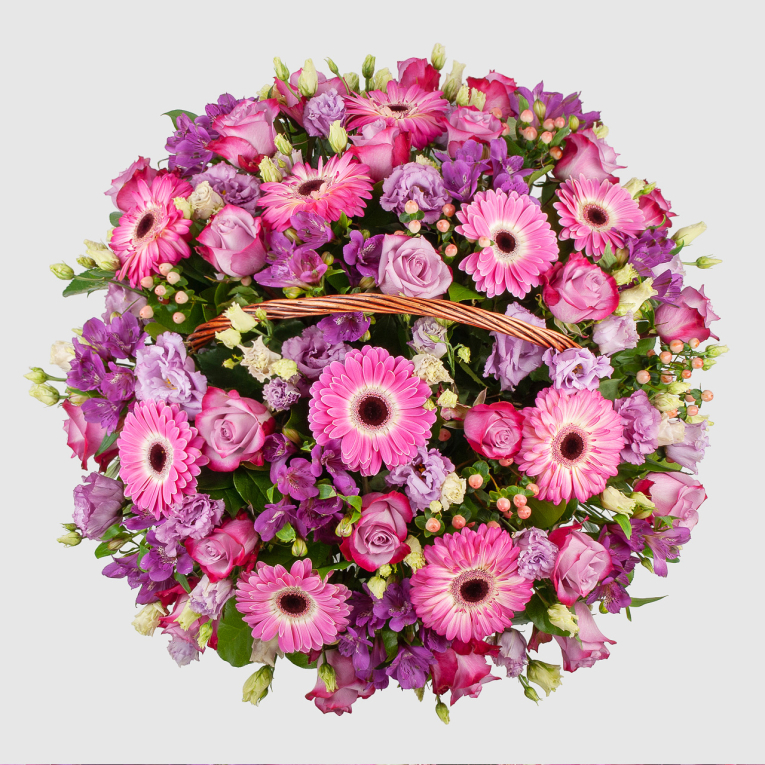 Букет в корзине Летний шепот