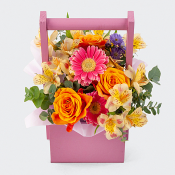 Композиция в кашпо Садик принцессы