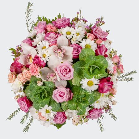 Композиция в кашпо Маленький садик