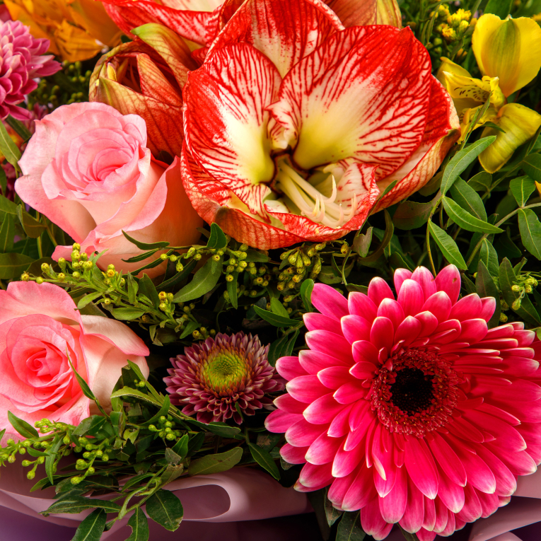 Букет Розовый спектр