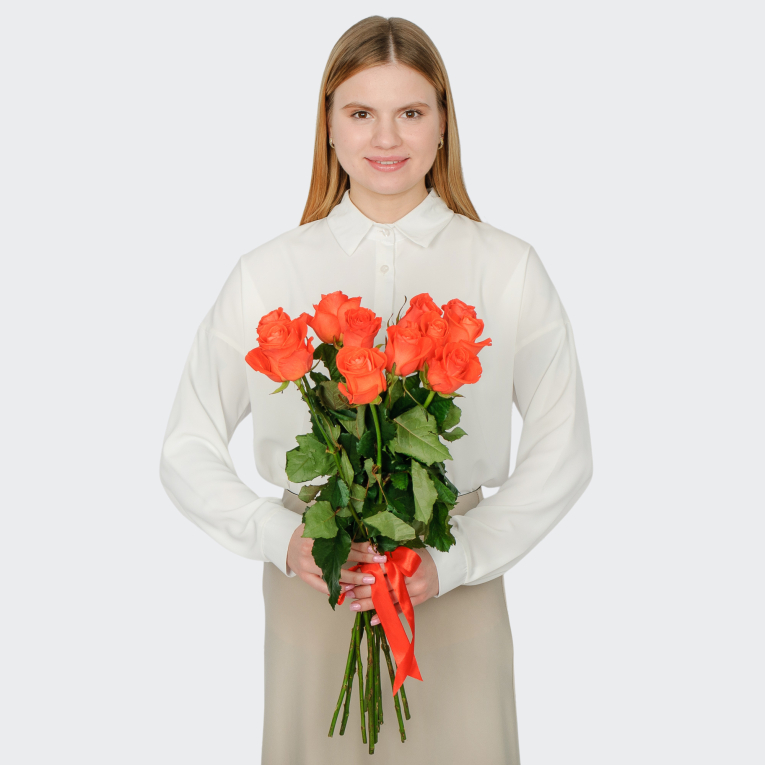 Букет 11 роз Вау