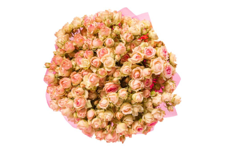 Букет 29 кустовых роз Динара