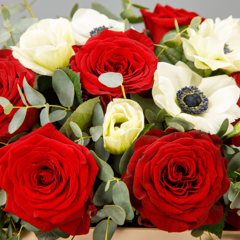 Букет в коробке Сладкая полночь