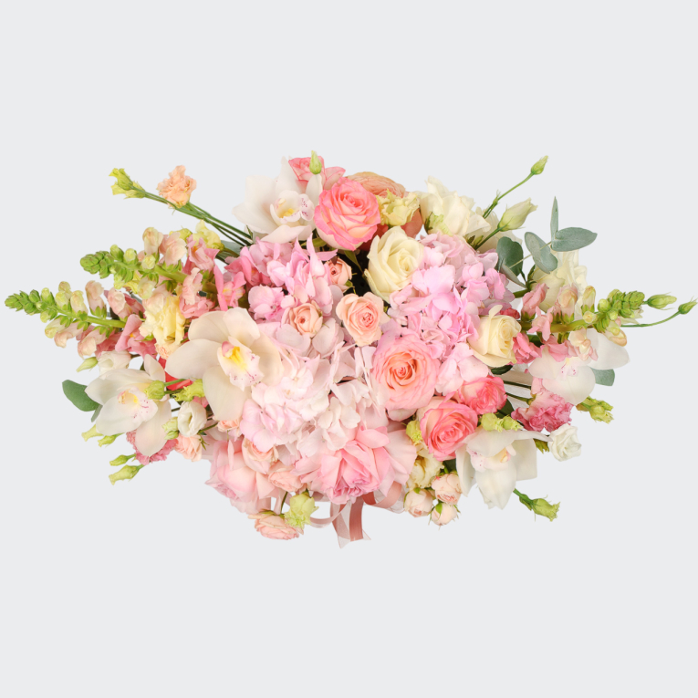 Букет в коробке Юность