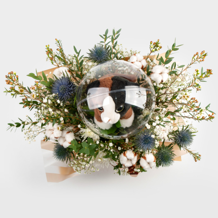 Композиция с игрушкой Весенняя прогулка